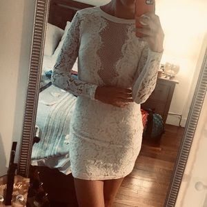 White Lace Dress